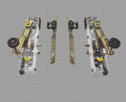 Lift Swing Door Locking Device